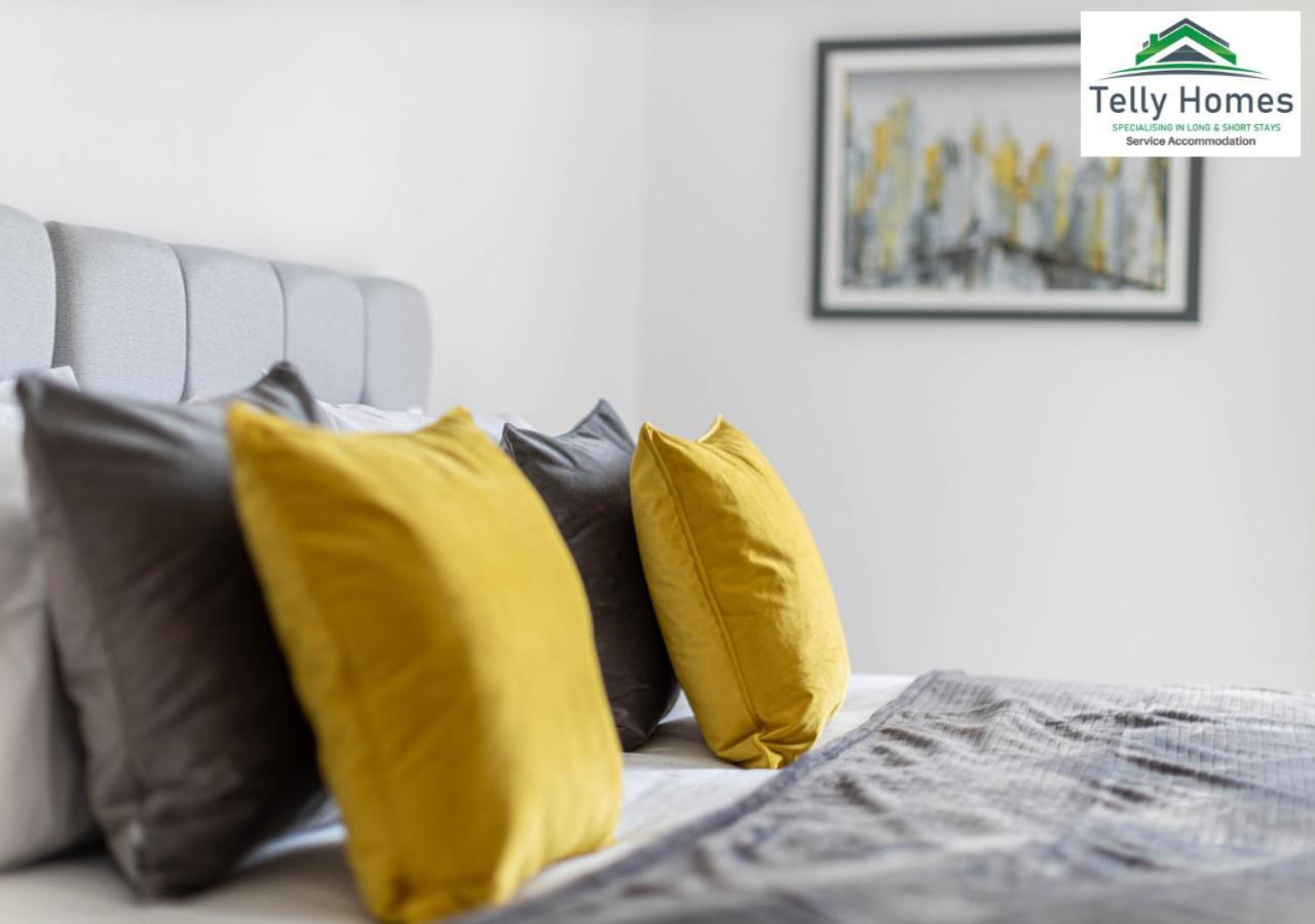 5 Percent Off Weekly And 20 Percent Off Monthly Bookings - Marigold Unit At Telly Homes Limited Birmingham City Centre -2 Bedroom Apartment, Free Wifi Exteriér fotografie