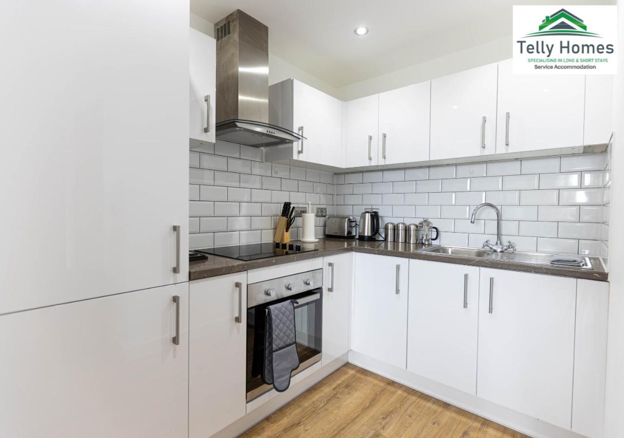 5 Percent Off Weekly And 20 Percent Off Monthly Bookings - Marigold Unit At Telly Homes Limited Birmingham City Centre -2 Bedroom Apartment, Free Wifi Exteriér fotografie