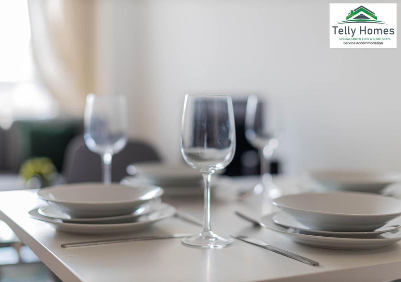 5 Percent Off Weekly And 20 Percent Off Monthly Bookings - Marigold Unit At Telly Homes Limited Birmingham City Centre -2 Bedroom Apartment, Free Wifi Exteriér fotografie