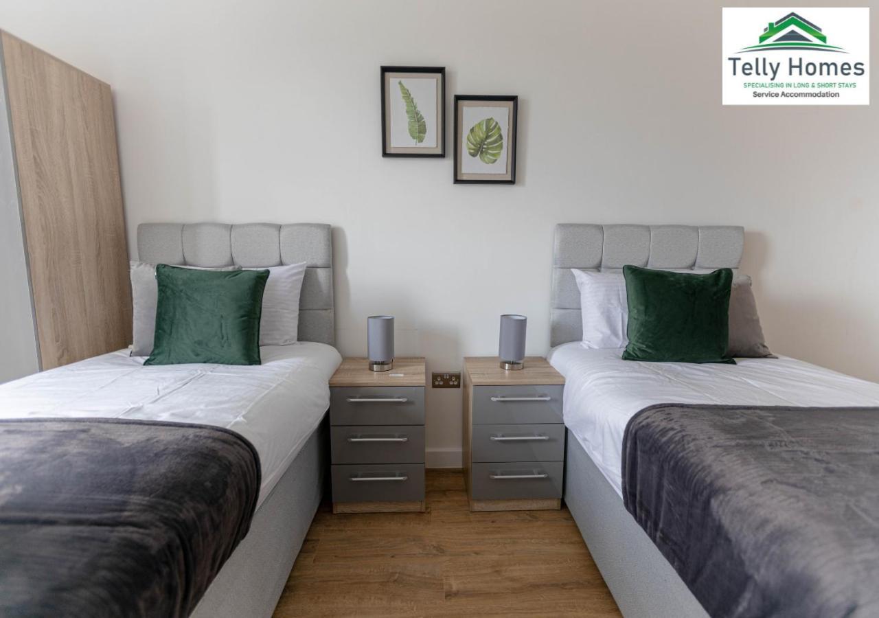 5 Percent Off Weekly And 20 Percent Off Monthly Bookings - Marigold Unit At Telly Homes Limited Birmingham City Centre -2 Bedroom Apartment, Free Wifi Exteriér fotografie