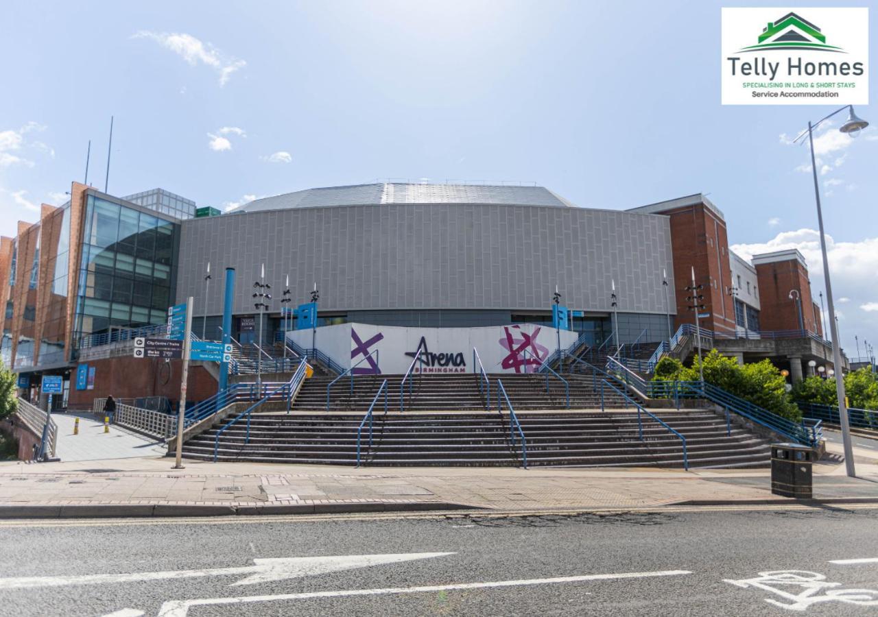 5 Percent Off Weekly And 20 Percent Off Monthly Bookings - Marigold Unit At Telly Homes Limited Birmingham City Centre -2 Bedroom Apartment, Free Wifi Exteriér fotografie