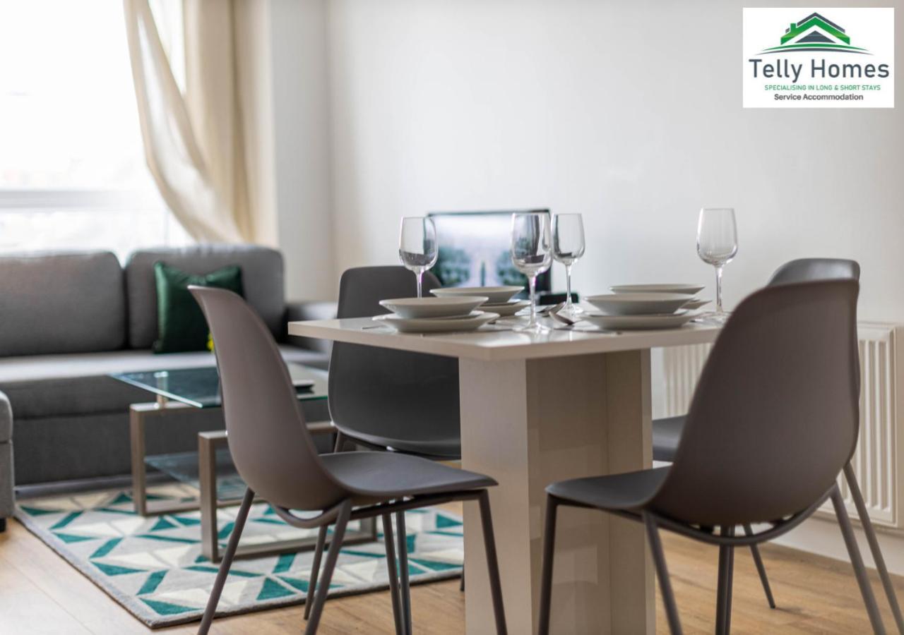 5 Percent Off Weekly And 20 Percent Off Monthly Bookings - Marigold Unit At Telly Homes Limited Birmingham City Centre -2 Bedroom Apartment, Free Wifi Exteriér fotografie