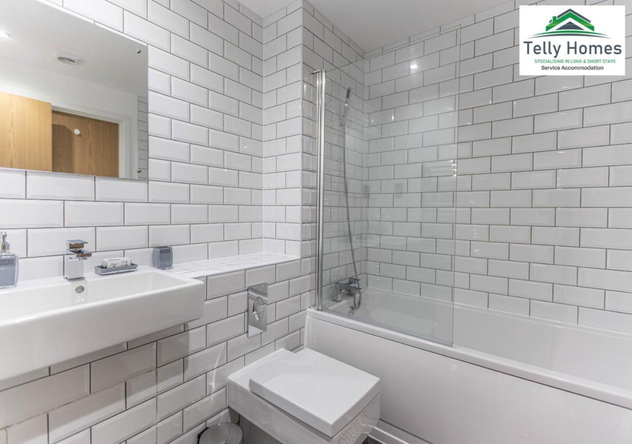 5 Percent Off Weekly And 20 Percent Off Monthly Bookings - Marigold Unit At Telly Homes Limited Birmingham City Centre -2 Bedroom Apartment, Free Wifi Exteriér fotografie
